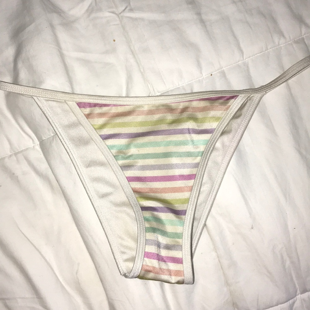 LA hearts bikini bottom